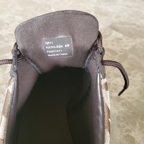 Coach Brown Kathleen sneakers - Picture 8 of 8